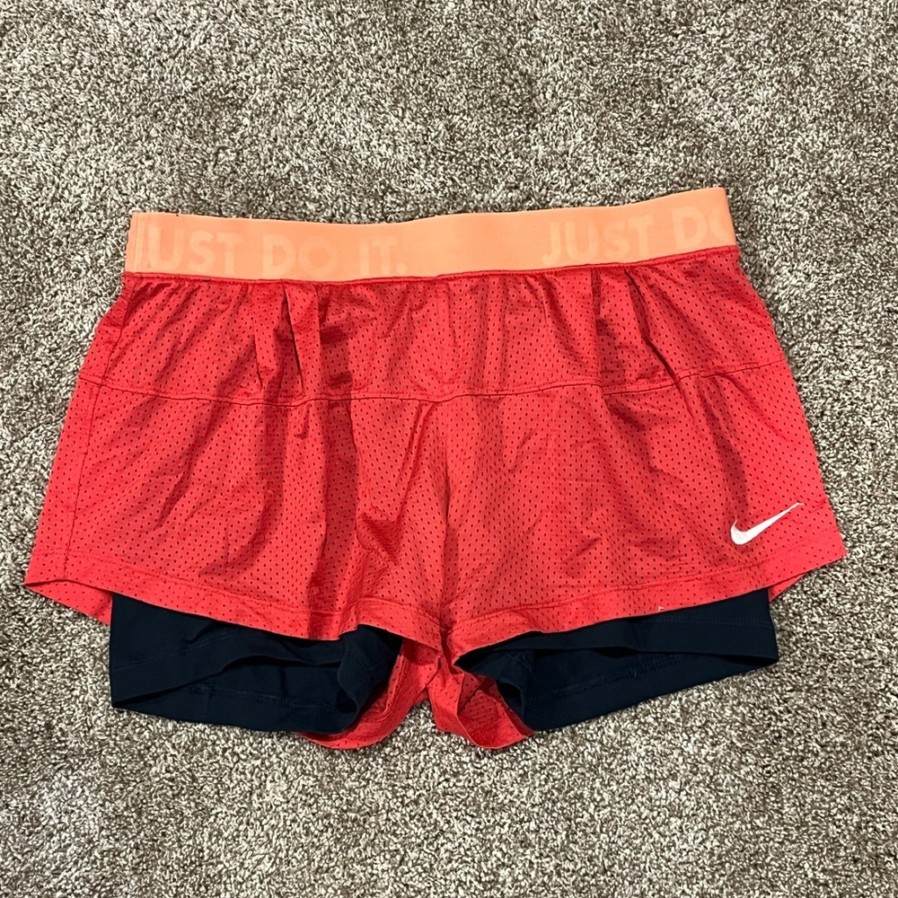 Nike Pro Running Shorts-Red & Navy❤️💙